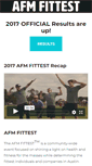 Mobile Screenshot of afmfittest.com